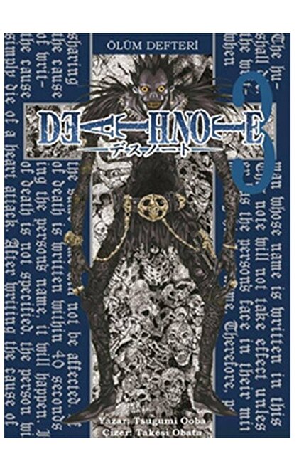 AKILÇELEN YAYINEVİ Death Note - Ölüm Defteri - 5 Kitap Türkçe