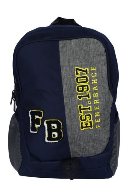 Plush Logo School Bag