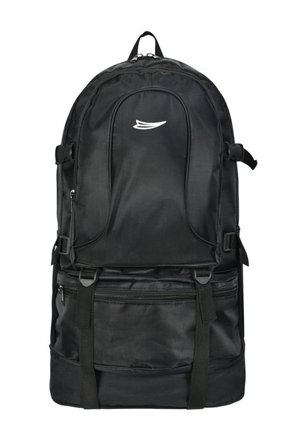 Unisex Black Mountaineer Camping Travel and Daily Bag