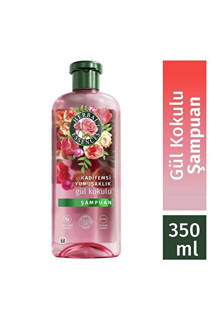Rose Scented Shampoo Giving Hair Softness and Shine with Natural Ingredients - 350ml Eleg.2116