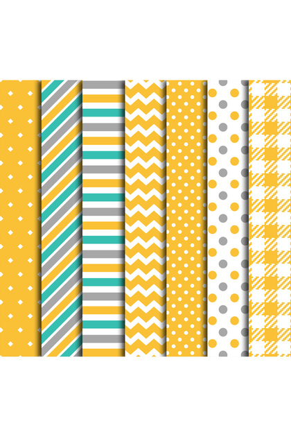Gift Wrap Paper (35X50 cm 7 Pieces)