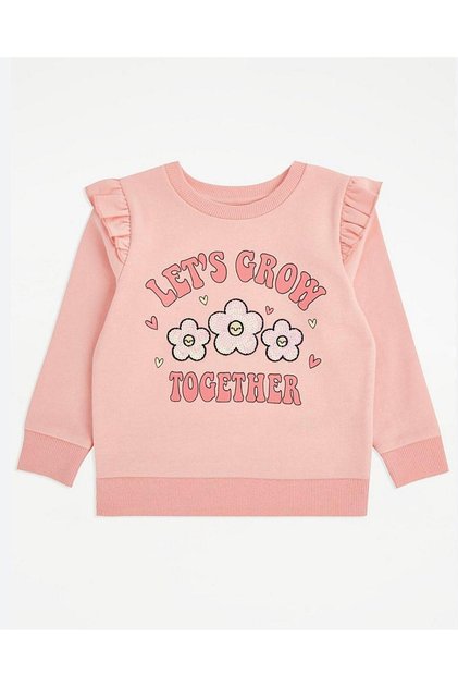 Pink Shiny Sweatshirt