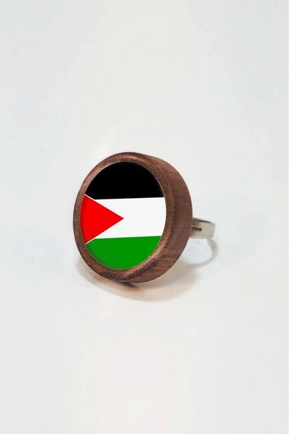 خاتم خشبي فلسطيني