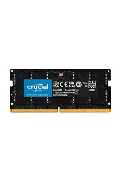 Crucial 16GB DDR5 4800MHZ NOTEBOOK RAM VALUE CT16G48C40S5 - Fiyatı
