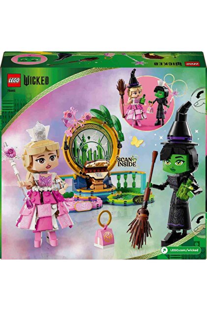 LEGO Wicked Elphaba ve Glinda Figürleri 75682 - 10 Yaş ve Üzeri