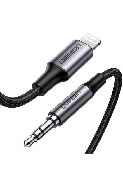 Cablu Aux împletit Mfi Lightning de 3,5 mm pentru iPhone iPad