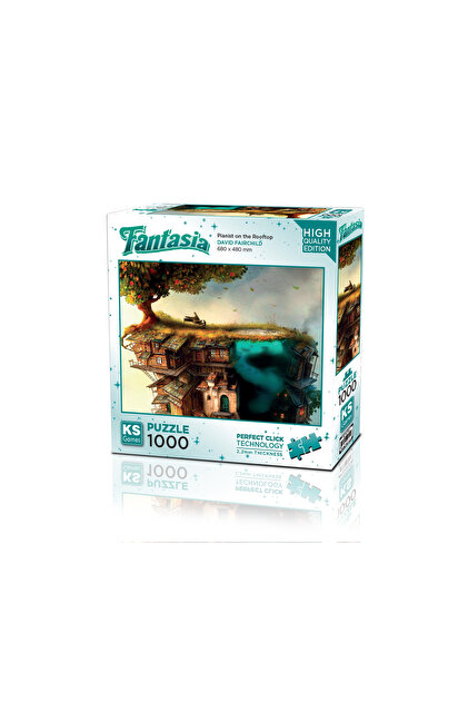 Ks Games Pianist on the Rooftop 1000 Parça Puzzle - Fiyatı, Yorumları