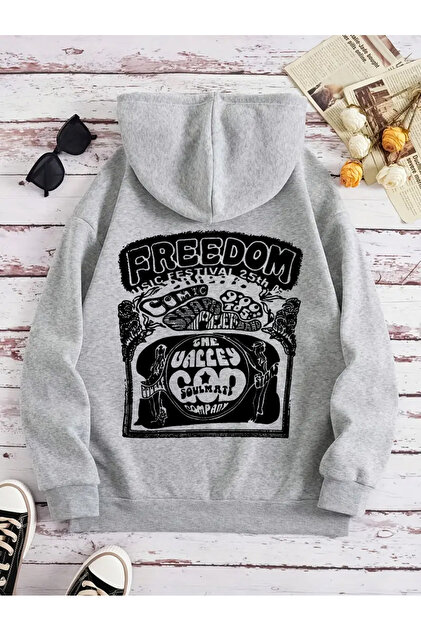 Denim Iconic Simon Henriksson Cry of Fear Printed - Gray Hooded