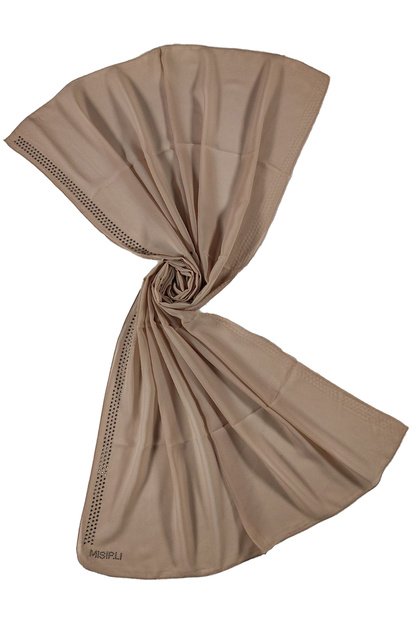 Msrl Earp Crepe Stone Evening Dress Shawl- Trendyol