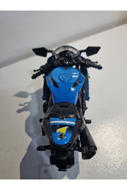 Hepsilazım Kawasaki ZX-14 2011 Model Mavi Renkli Oyuncak Motor 13