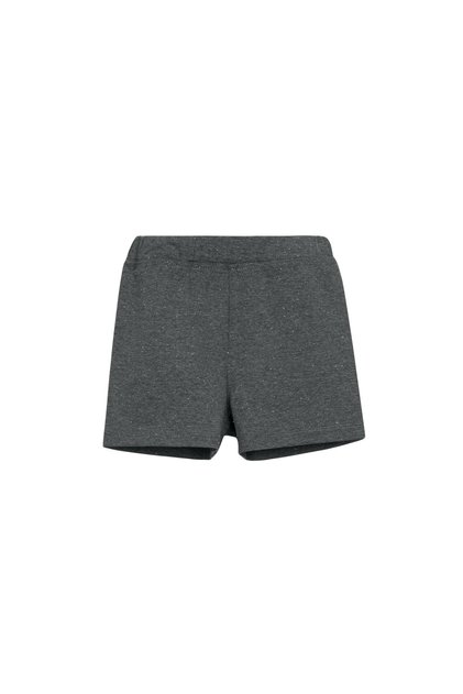White Nopeli Gray Basic Girls' Dance Shorts