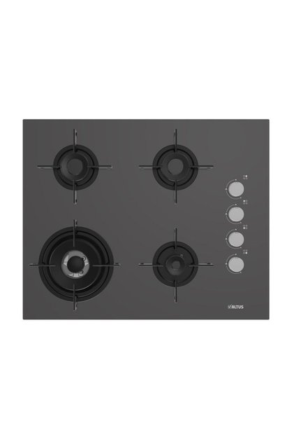 ALA 189 GG 65 cm Gri Cam Ankastre Ocak LPG (Tüplü)