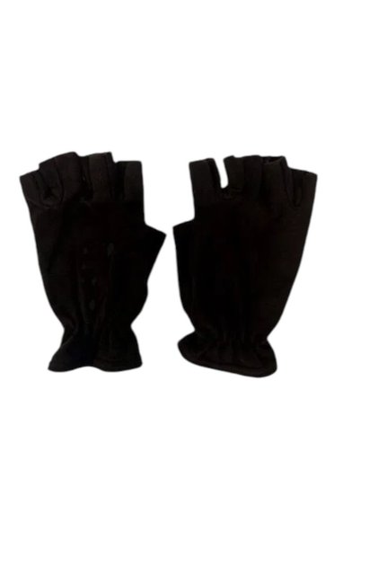 Unisex Fleece Winter Finger Cut Gloves