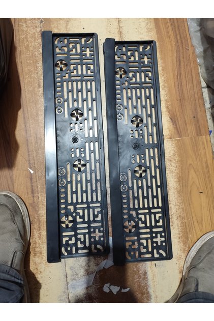 Plakalık plastik 2 adet