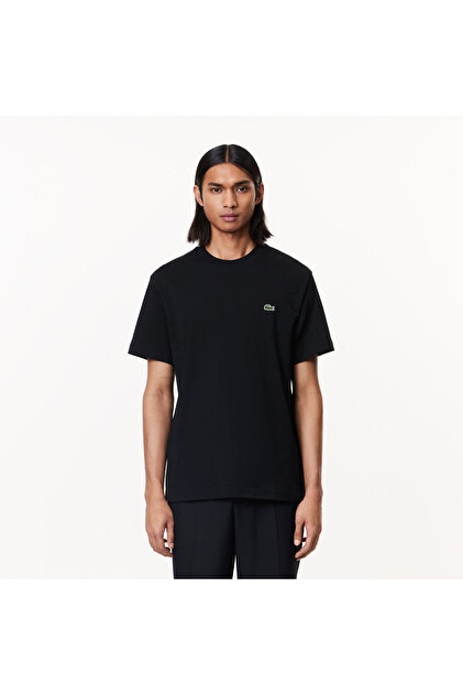 Classic Fit Erkek Siyah T-Shirt