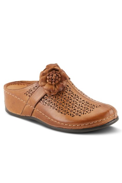 Genuine Leather Slippers - Model Name: Citrine