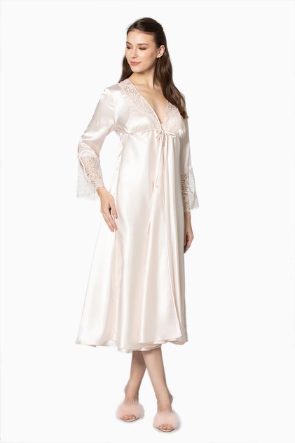 Satin Six-Piece Bridal Dowry Set - 6620 İnci