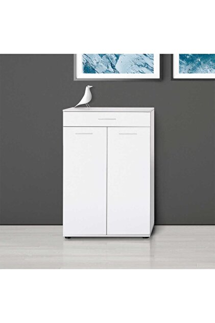 Adore Mobilya Trendline Kapaklı Çekmeceli Çok Amaçlı Dolap - Mat