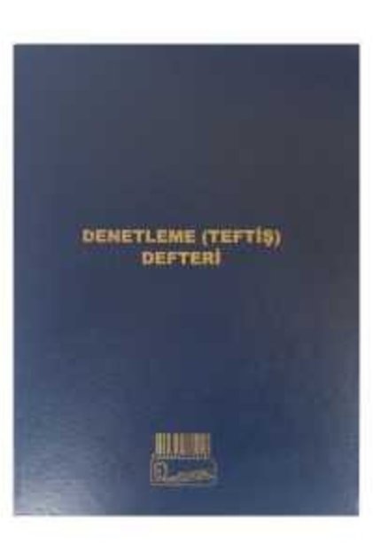 Denetleme(teftiş) Defteri