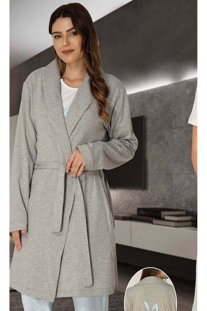 Hamlie Maternity Pajama Set with Cotton Dressing Gown