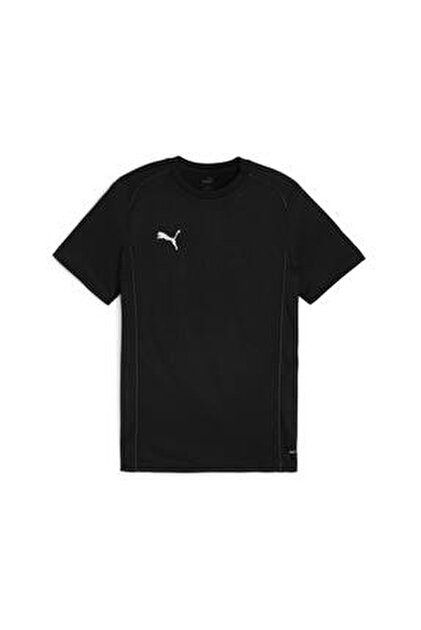 Puma Teamfinal Casuals Tee Erkek Futbol Tişörtü 65854403 Siyah