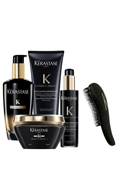 Kérastase Chronologisteセット 250ml + 200ml Kerastase Chronologiste Havyar Özlü Set Pre-cleanse 200 ml + Maske