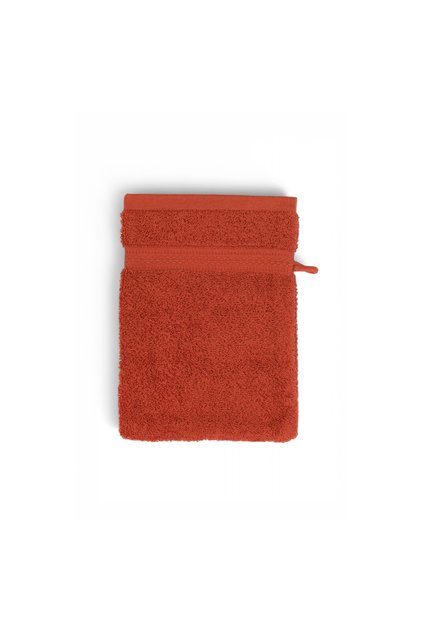 Cotton Soft Dark Claret Red Towel Pouch for Sensitive Skin