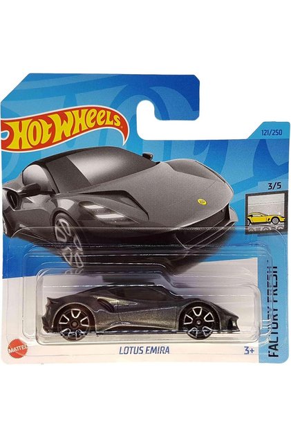 - Lotus Emira - Factory Fresh 3/5 - Hkk78 - Short Card - Medium Engine Sports Car - Gray Me