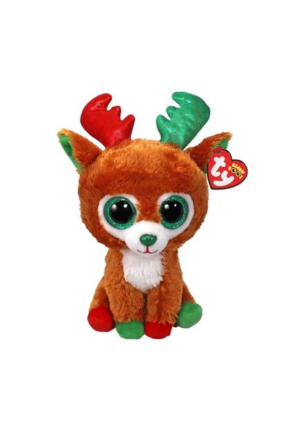 Ty Beanie Boo Christmas Tinseltoes Reindeer 15 cm