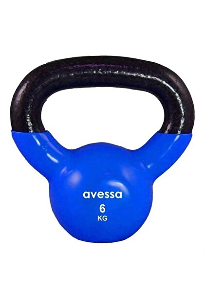 6 Kg Kettlebell Çaydanlık Dambıl Vinyl Kettlebell