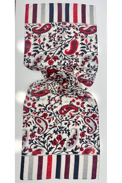 Authentic Patterned Kerchief Shawl