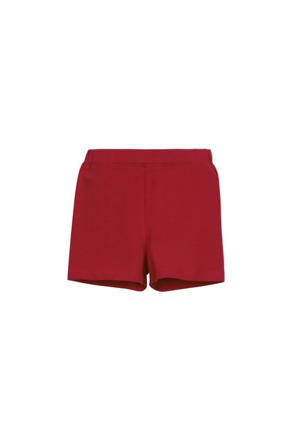 Red Basic Girls' Dance Shorts
