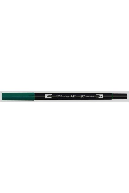 Ab-T Dual Brush Pen Dark Green 277