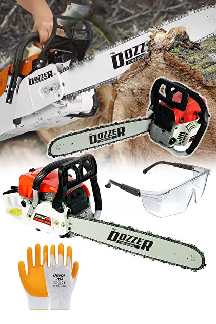 DOZZER Alman GD-2000 Serii 52Cc Turbo Benzinli Ağaç Odun Dal Kesme