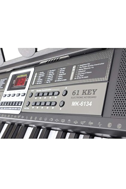 JWIN MK-6134 61 Tuşlu Elektronik Org (Mikrofon ve Adaptör Hediye