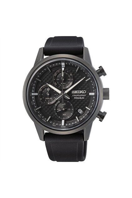 Ssb393p Silicone Cord Titanium Men's Wristwatch