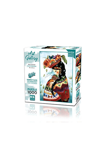 KS♡mommy♡ Ks Games Puzzle 1000 Mom And Son - Fiyatı, Yorumları