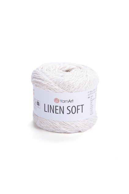 Linen Soft - Knitting Yarn Off-White-7301