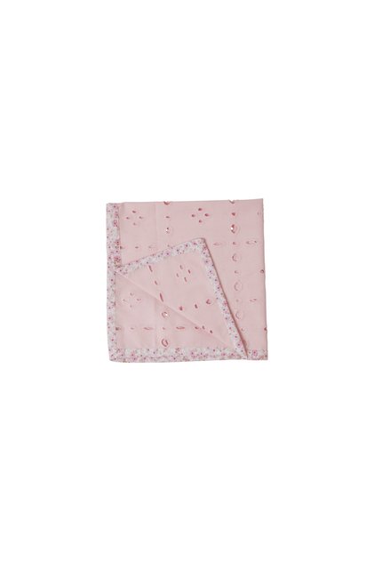 Pembe Çiçekli Baskılı Peçete - 2'li Set