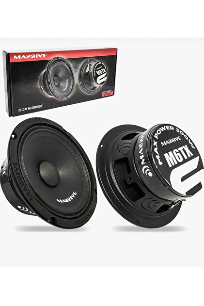 Massive Ms-m6tx 16 Cm Özel Seri Uyumlu 300wat 100 Rms Kapak