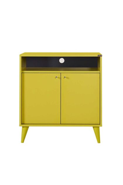 Adore Mobilya London Çok Amaçlı Dolap - Yeşil 73x79x42 Cm (GXYXD