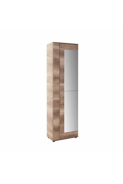Antre 11 Raflı 2 Kapaklı Aynalı Ayakkabılık Açık Ceviz(tori) 60x212x36 Cm (gxyxd)