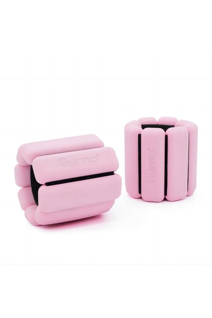 Pro Series Ayarlanabilir Silikon Bilek Ağırlığı 2x1kg Pembe