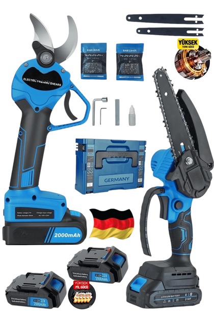 SCHUTZENGER İtaly 985vx 20ahx Çift Akülü Çelik Şanzıman Şarjlı Dal
