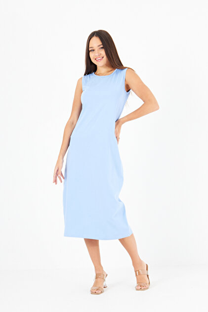 Women's 100% Cotton Combed 120 cm Underskirt Dress