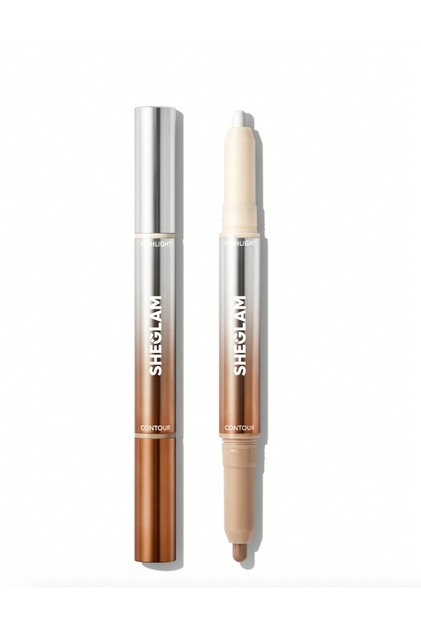 Fine Line 2-In-1 Nose Contour & Highlight Pen-Buff