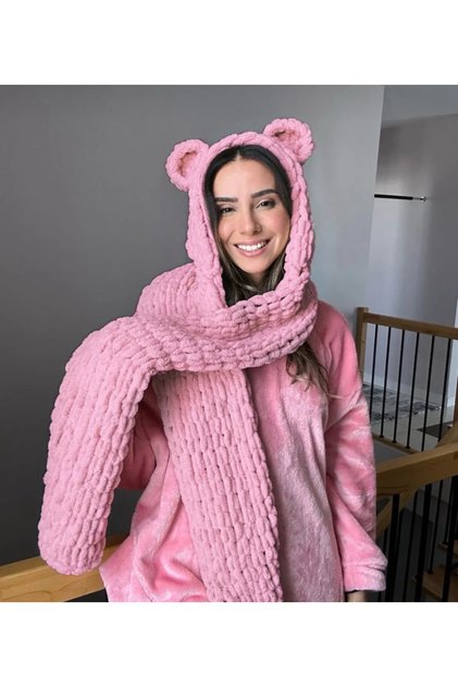 Mască de zăpadă, căciulă, eșarfă, căciulă pufoasă, balaclava pentru schi și snowboard