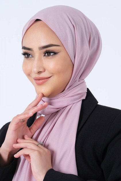 Asian Shawl Dark Powder-Colored (a Delicate, Wrinkle-Free, Comfortable Fabric for Special and Everyday Use)