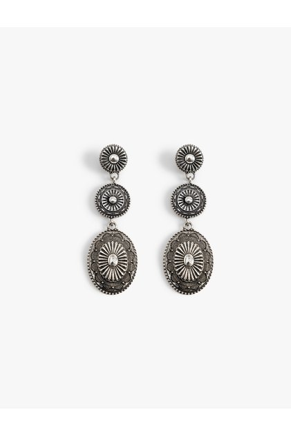 Geometric Vintage Earrings - Dangle Design