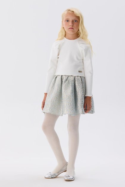 BG Store Girl's Ecru Blouse